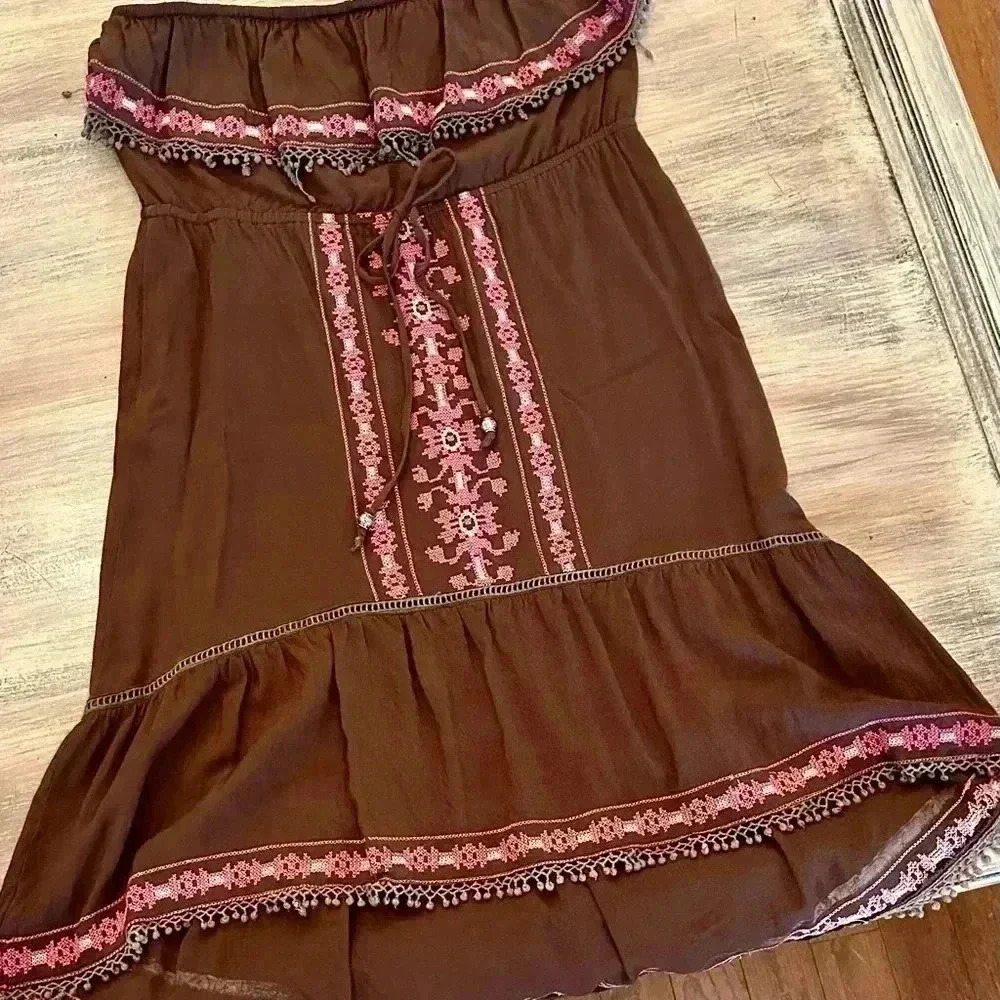 Yahada-NWOT-size M-strapless dress/tunic